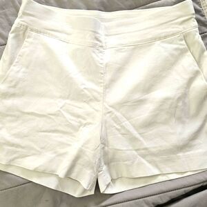 HDE Women's White Shorts Super Stretchy Size M
